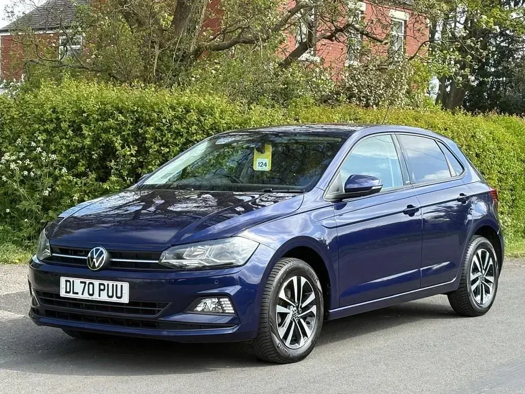 Usado VW Polo United 95 HP (69 kW) 2020 Azul Citadino
