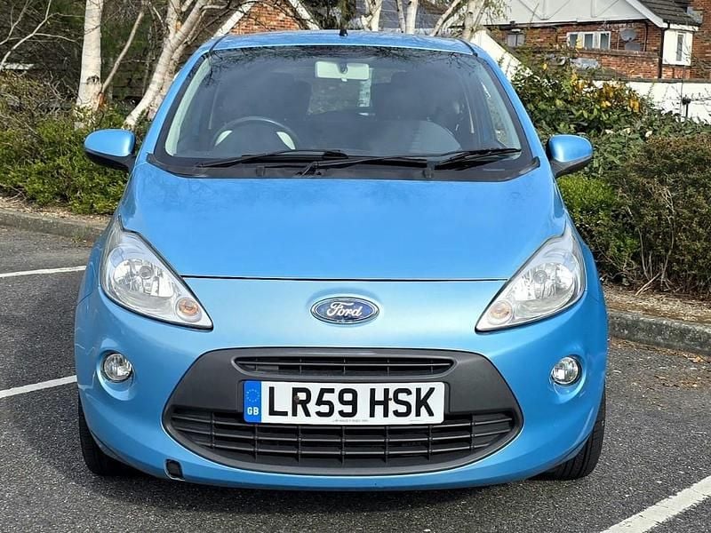 Used Ford Ka Zetec 69 HP (50 kW) 2009 Blue Hatchback