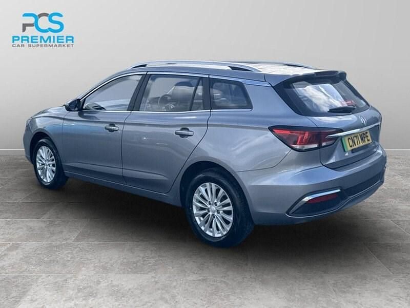 Used MG MG5 EV Exclusive 114 kW (156 HP) 2021 Silver Estate