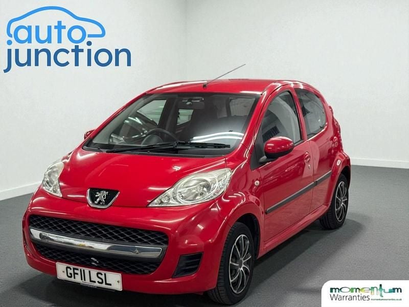 Red Used 2011 Peugeot 107 Hatchback | £3,799 (Fair price) - Image 1/4