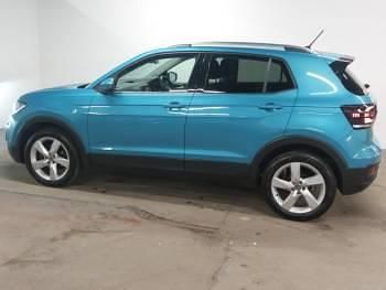 Used VW T-Cross SEL 110 HP (80 kW) 2022 Blue SUV
