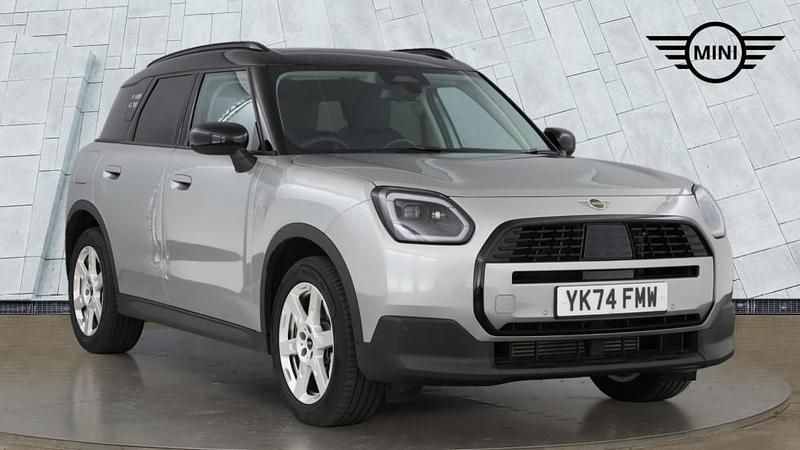 Silver Used 2025 Mini Countryman SUV | £33,898 (Fair price) - Image 1/4
