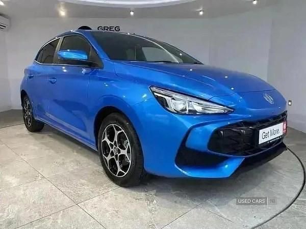 Blue New 2025 MG MG3 Trophy Hatchback | £17,895 (Fair price) - Image 1/4