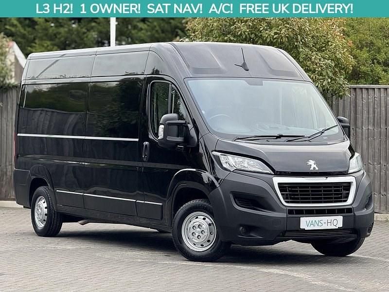 Black Used 2022 Peugeot Boxer Van | £12,995 (Fair price) - Image 1/4