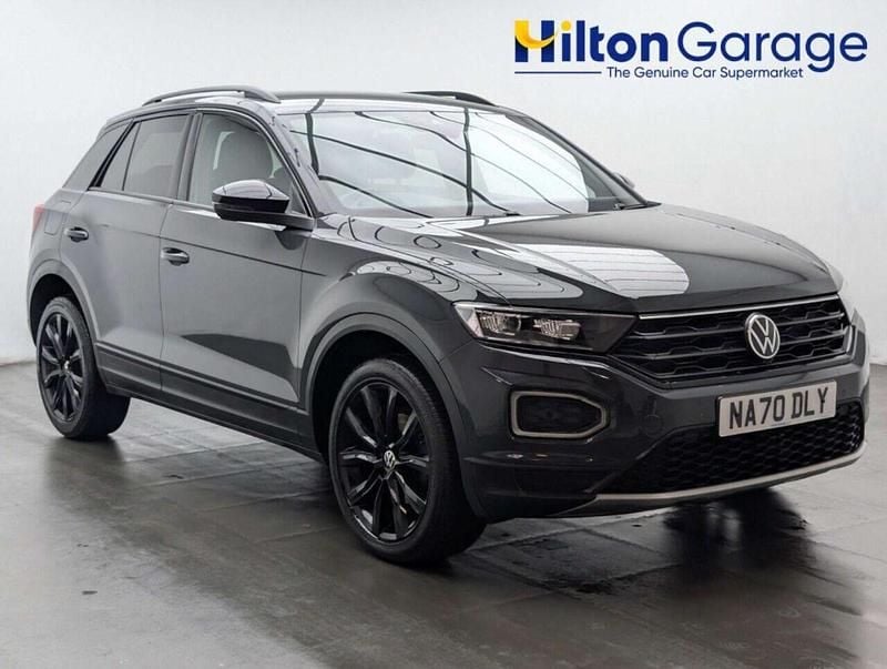 Used VW T-Roc Black Edition 116 HP (85 kW) 2020 Grey SUV