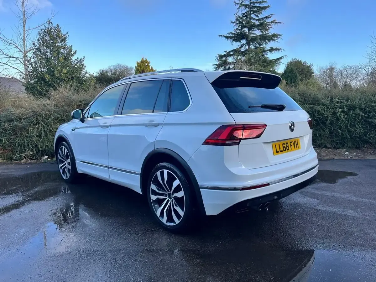 Used VW Tiguan R-line 2018 White SUV