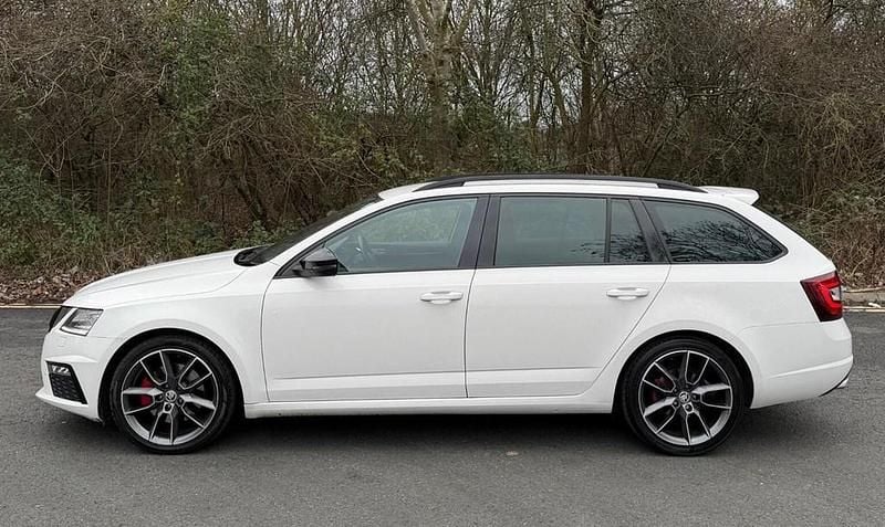 Used Skoda Octavia vRS 2017 White Estate