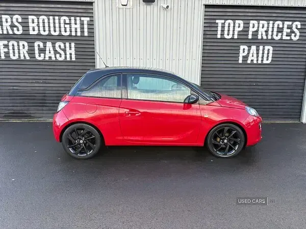 Used Vauxhall Adam 70 HP (51 kW) 2016 Red Hatchback