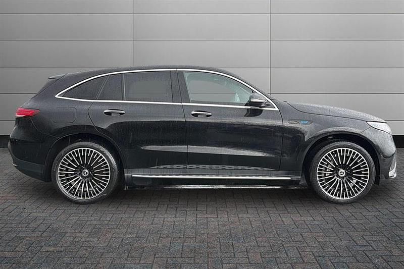 Used Mercedes EQC400 AMG Line Premium 300 kW (408 HP) 2022 Obsidian black SUV