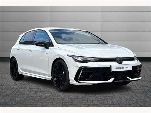 White Used 2025 VW Golf VIII Black Edition Hatchback | £41,240 (A bit pricey) - Image 1/4
