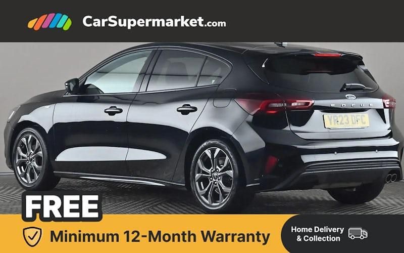 Used Ford Focus ST-Line 125 HP (91 kW) 2023 Black Hatchback