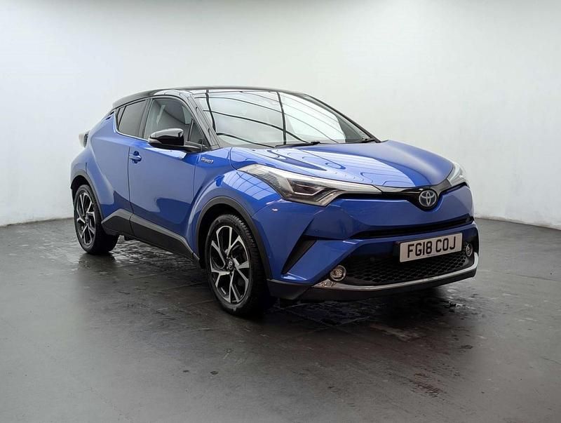 Used Toyota C-HR 122 HP (89 kW) 2018 Blue SUV