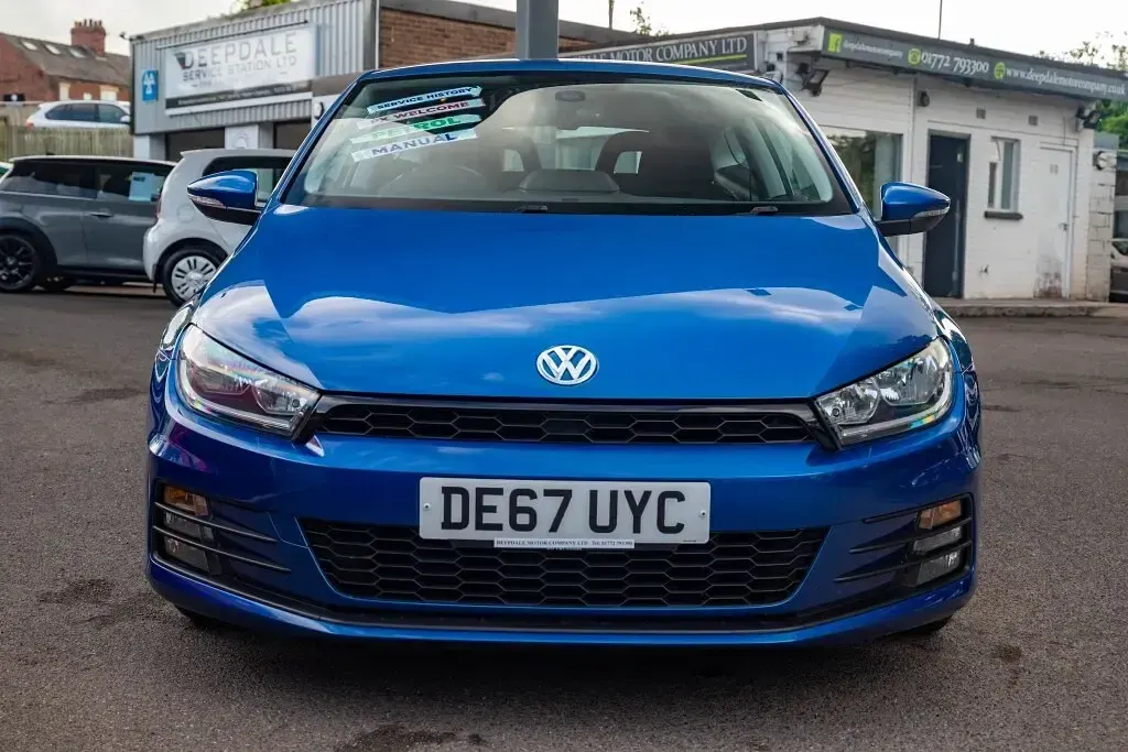 Used VW Scirocco 2017 Blue Coupe