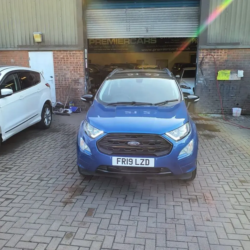 Used Ford Ecosport ST-Line 125 HP (91 kW) 2019 Blue SUV