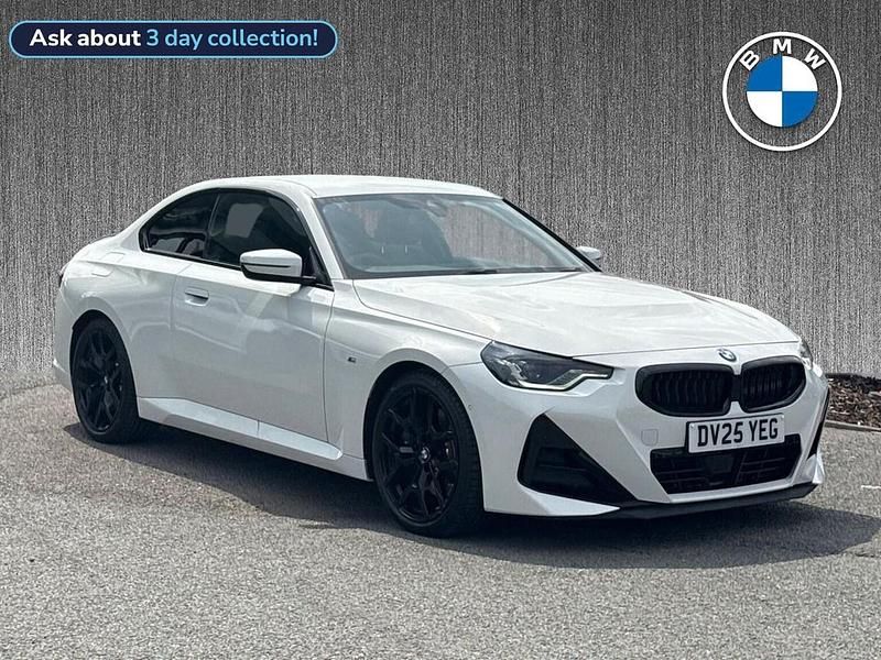 White Used 2025 BMW 220 M Sport Coupe | £34,699 (Fair price) - Image 1/4