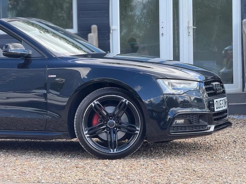 Used Audi A5 Cabriolet S-Line 2013 Black Cabriolet