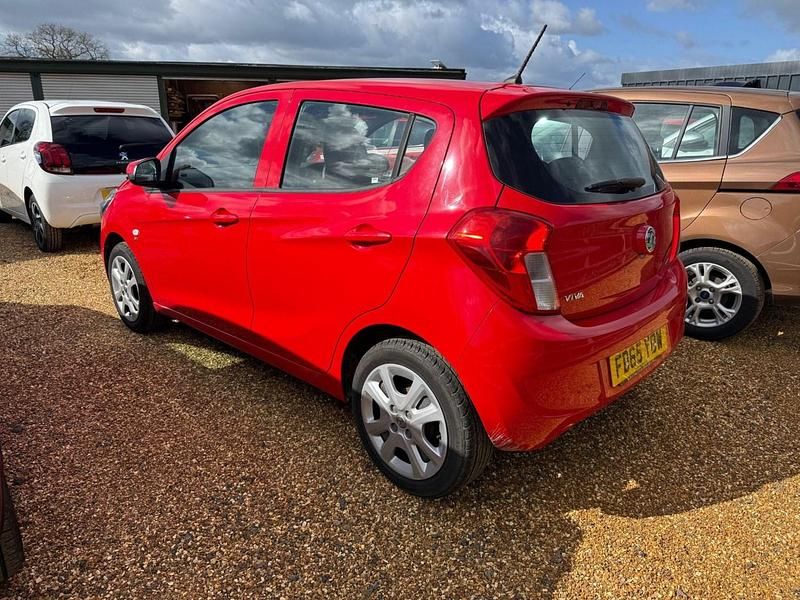 Used Vauxhall Viva 75 HP (55 kW) 2015 Red Hatchback