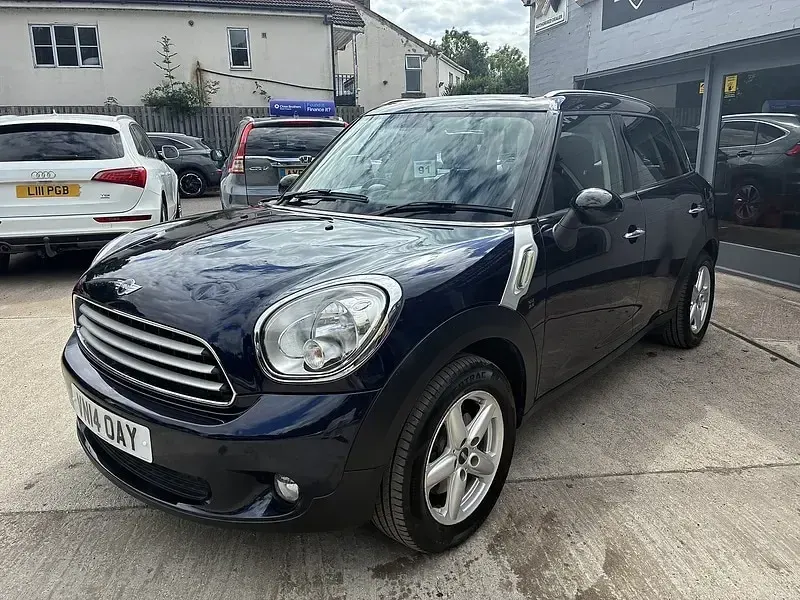 Used Mini Cooper D 112 HP (82 kW) 2014 Blue Hatchback