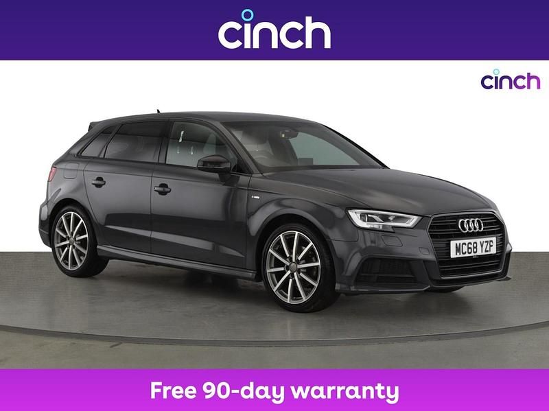 Grey Used 2019 Audi A3 Black Edition Hatchback | £14,599 (Fair price) - Image 1/3