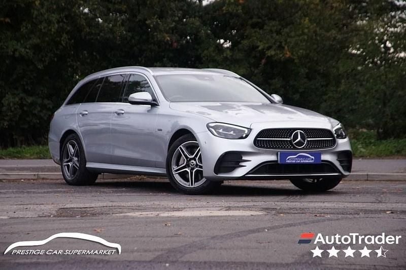 Silver Used 2021 Mercedes E300 AMG line Estate | £21,099 (Super price) - Image 1/4