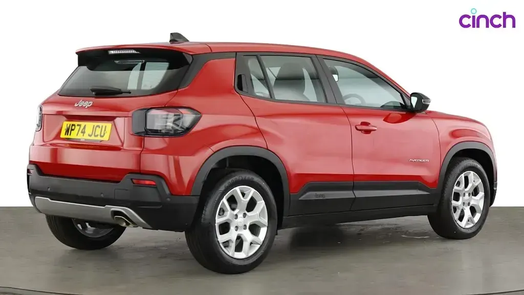 Used Jeep Avenger Altitude 100 HP (73 kW) 2024 Red SUV