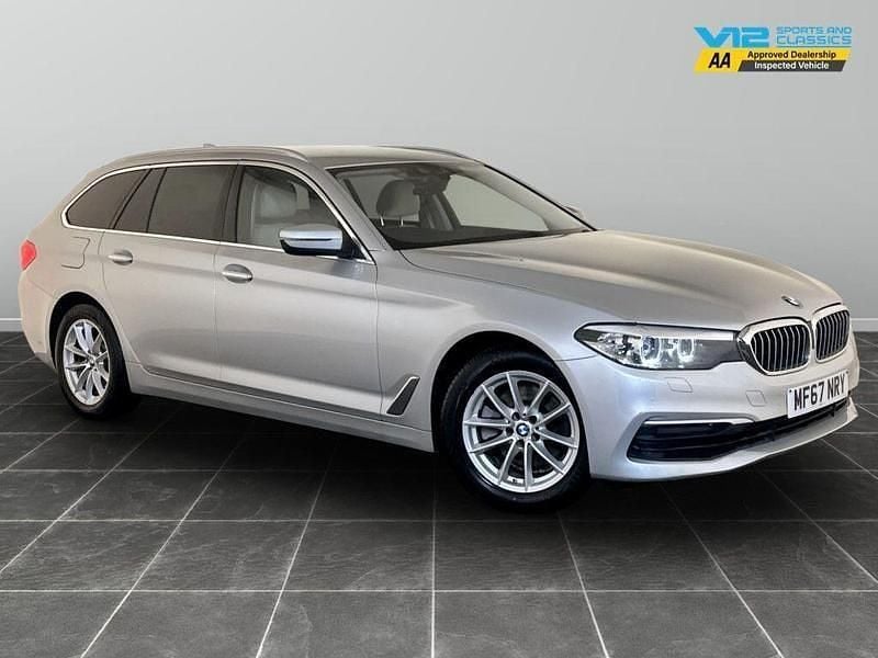 Silver Used 2017 BMW 520 Comfort Edition Estate | £11,695 (Super price) - Image 1/2