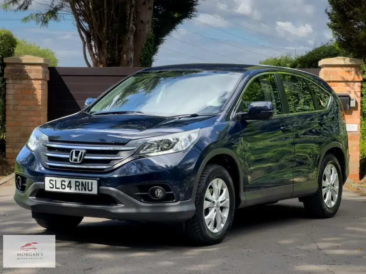 Used Honda CR-V SE 120 HP (88 kW) 2014 Blue SUV