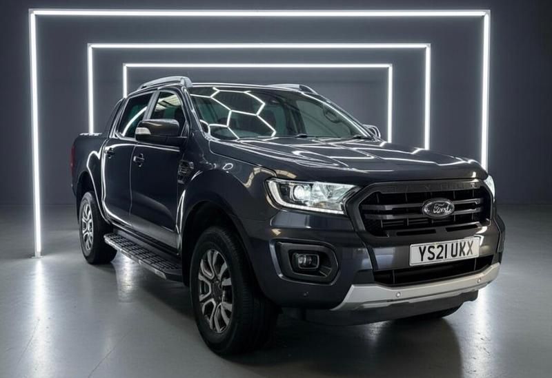 Grey Used 2021 Ford Ranger Wildtrack Pickup | £16,350 (Good price) - Image 1/4