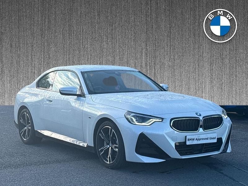White Used 2023 BMW 230 M Sport Coupe | £29,399 (Good price) - Image 1/4