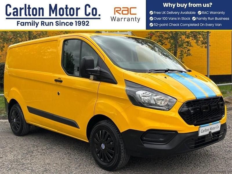 Yellow Used 2021 Ford Transit Custom S Van | £11,950 (Fair price) - Image 1/2