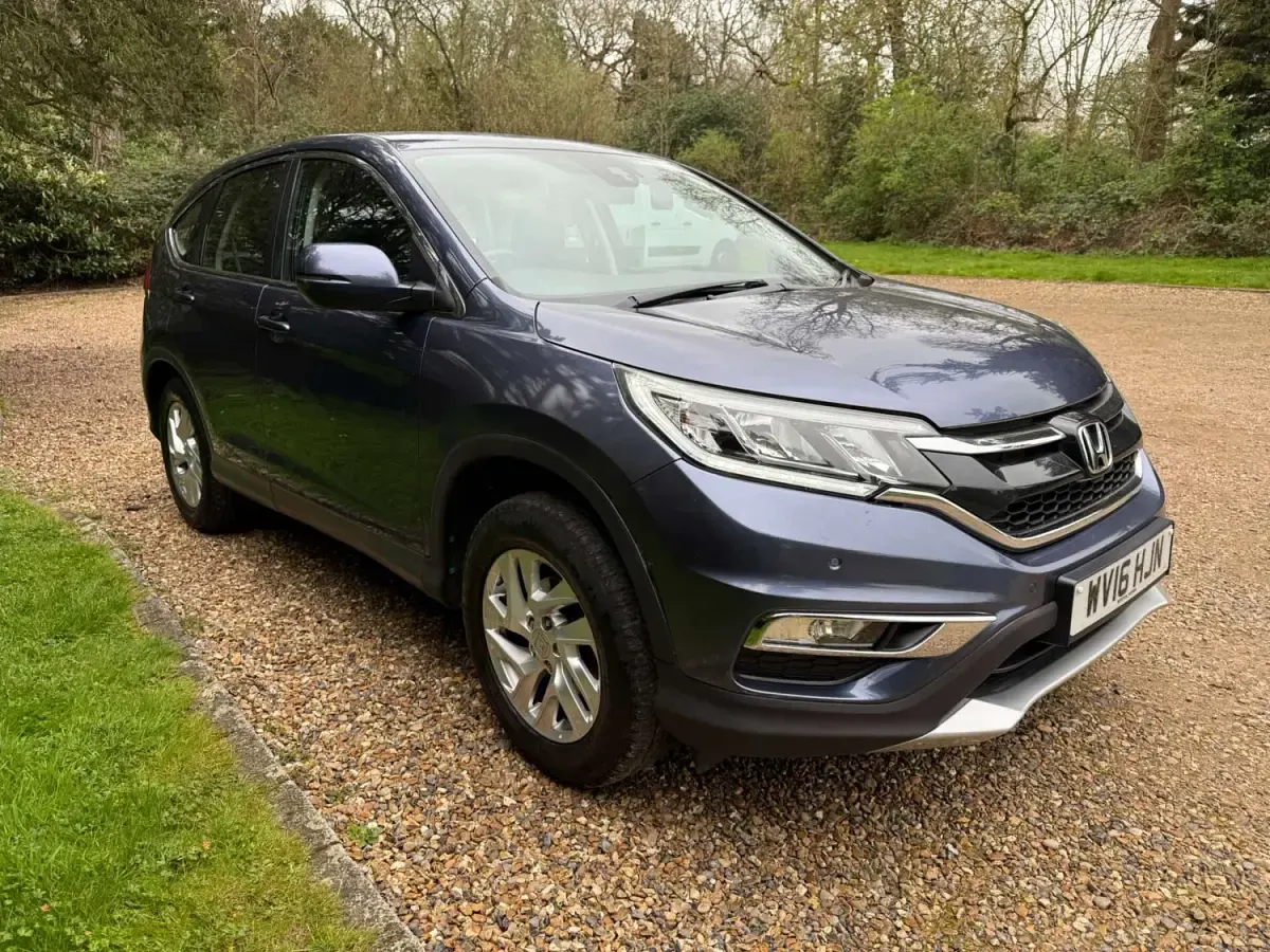 Begagnad Honda CR-V SE 155 HK (114 kW) 2016 Blå SUV