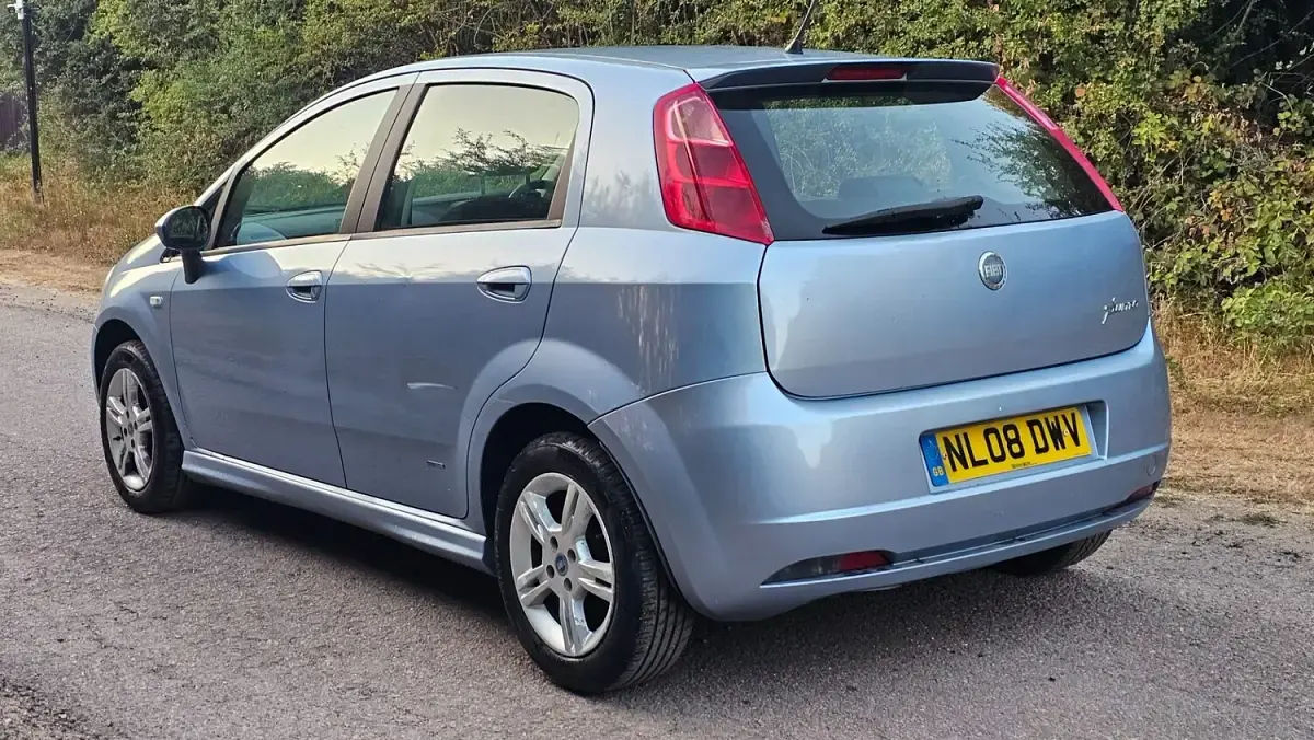 Used Fiat Grande Punto Dynamic 2008 Blue Hatchback