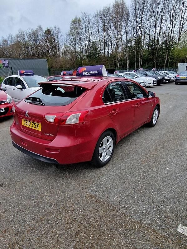 Used Mitsubishi Lancer 143 HP (105 kW) 2010 Red Hatchback