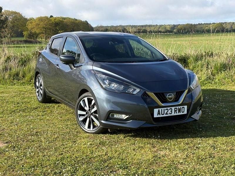 Used Nissan Micra Tekna 92 HP (67 kW) 2023 Grey Hatchback