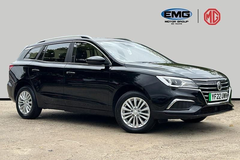 Black Used 2022 MG MG5 EV Exclusive Estate | £9,899 (Fair price) - Image 1/3