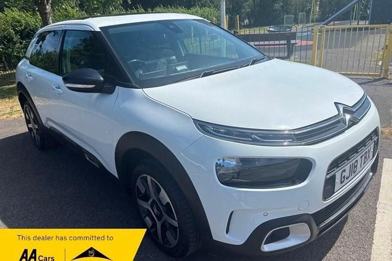 White Used 2018 Citroën C4 Cactus Flair Hatchback | £7,490 (Good price) - Image 1/1