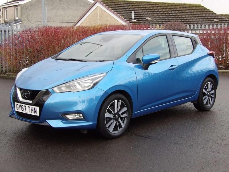 Used Nissan Micra Acenta 2017 Blue Hatchback