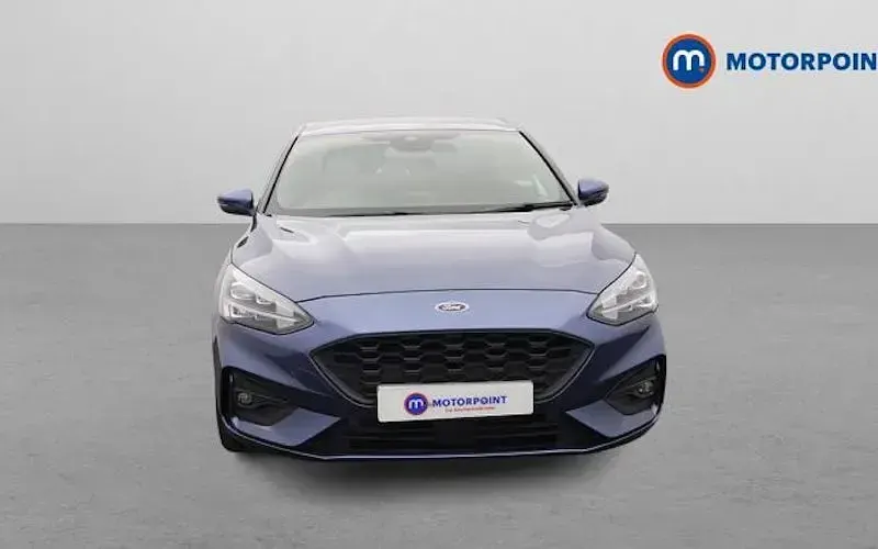 Used Ford Focus ST-Line X 125 HP (91 kW) 2021 Blue Hatchback