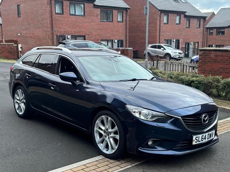 Begagnad Mazda 6 Inclusive 2014 Blå Kombi