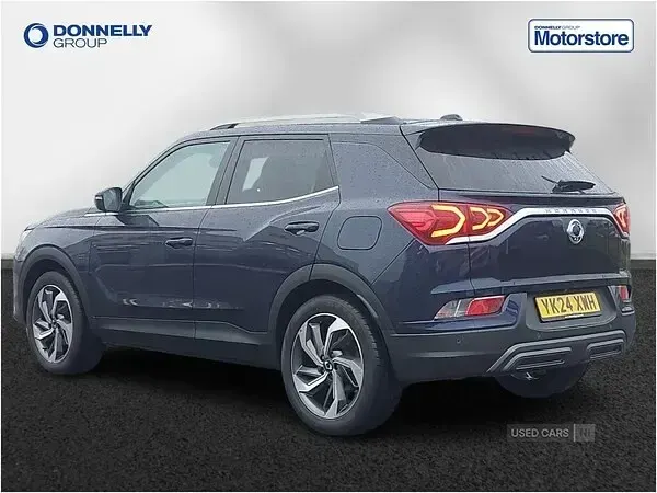 Used KGM Korando 163 HP (119 kW) 2024 Blue SUV