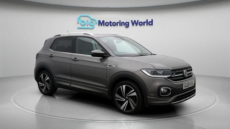 Used 2021 VW T-Cross R-line SUV | £18,300 (Good price) - Image 1/4