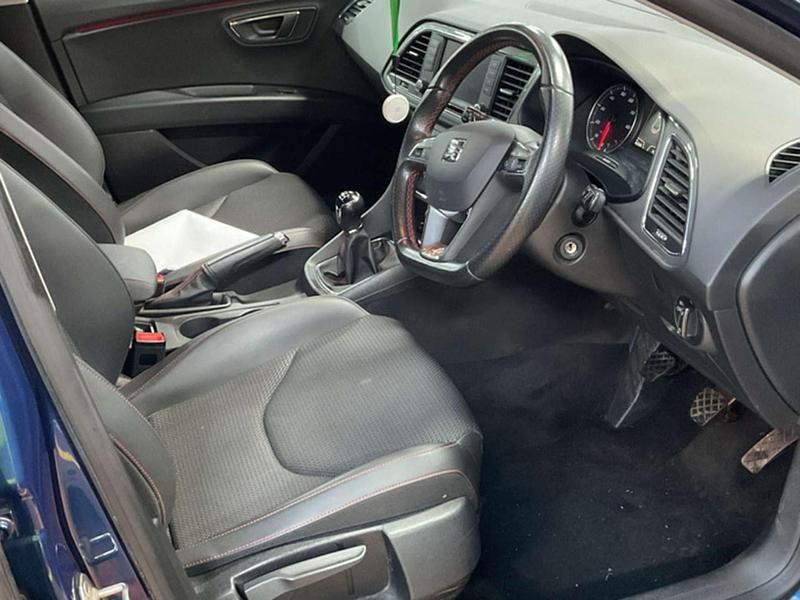 Used Seat Leon FR 150 HP (110 kW) 2016 Blue Hatchback