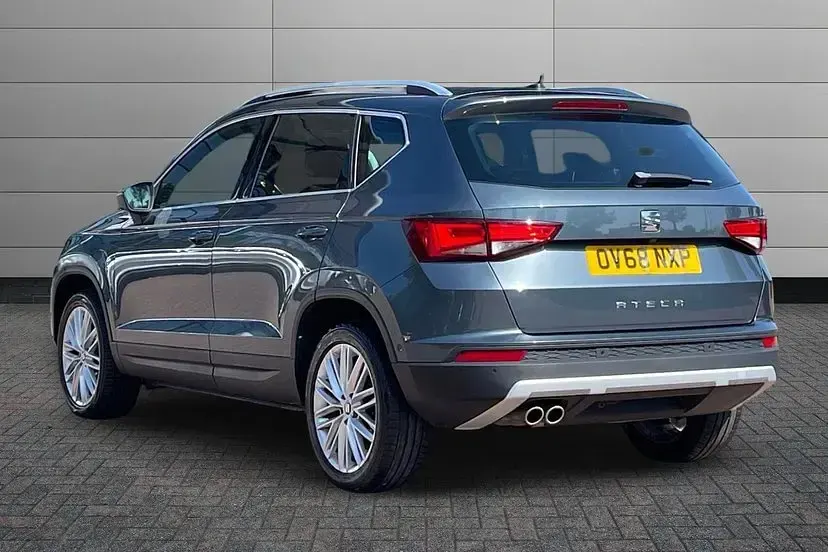 Used Seat Ateca XCELLENCE 148 HP (108 kW) 2018 Rhodium grey SUV