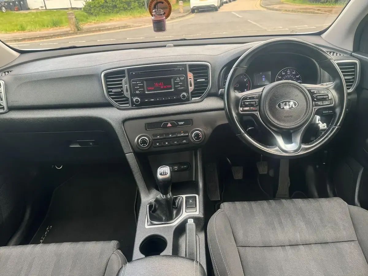 Used Kia Sportage 130 HP (95 kW) 2016 White SUV
