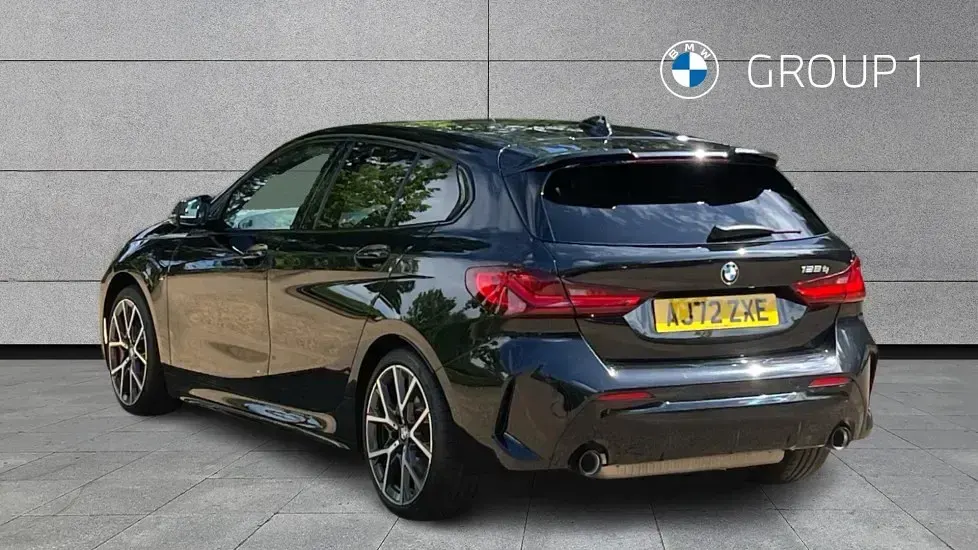 Used BMW 128 Shadowline 265 HP (194 kW) 2023 Black Hatchback