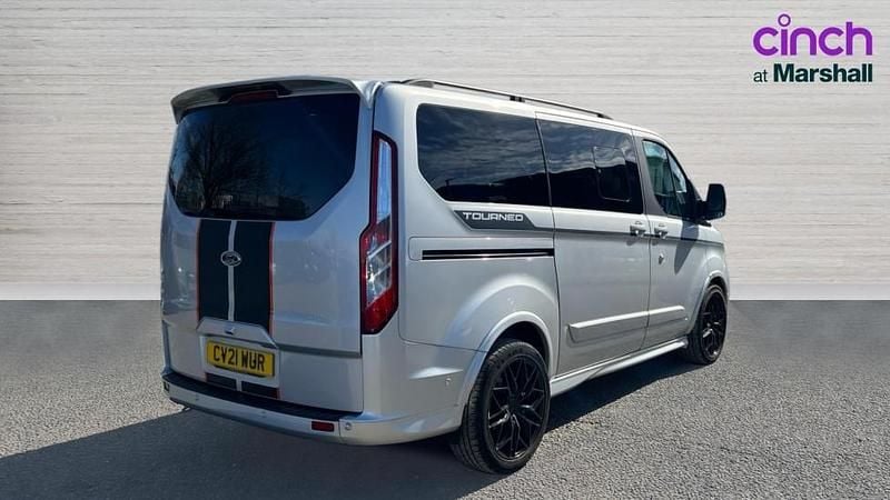 Used Ford Tourneo Custom Sport 170 HP (125 kW) 2021 Silver Van