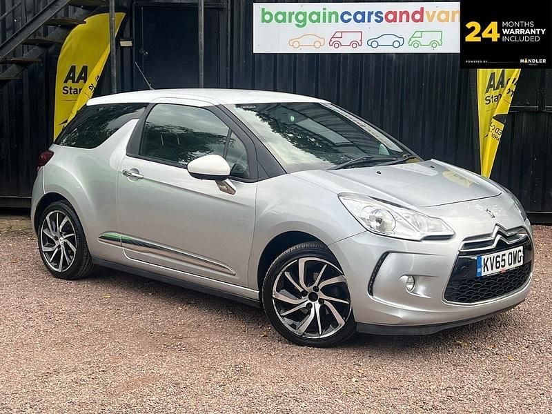 Silver Used 2015 DS Automobiles DS3 Hatchback | £2,650 (Good price) - Image 1/4