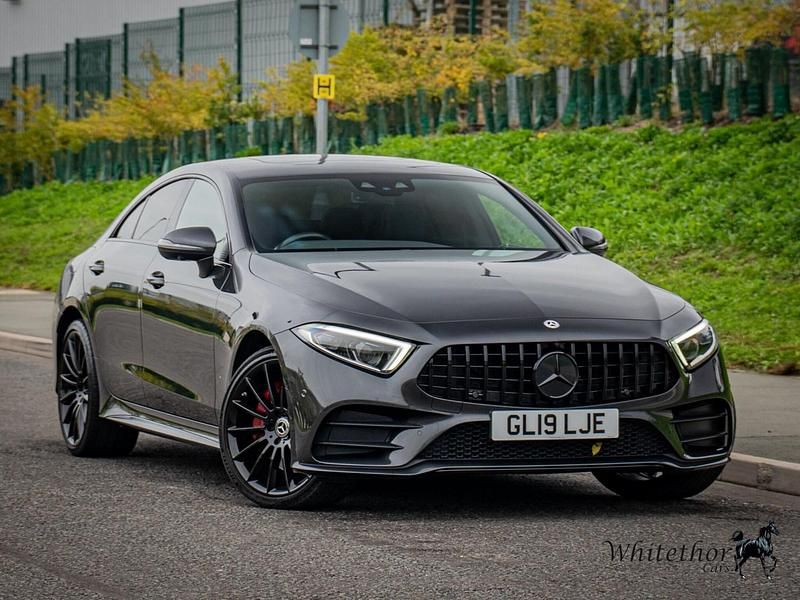 Grey Used 2019 Mercedes CLS350 AMG Line Premium Plus Coupe | £25,350 (Fair price) - Image 1/4