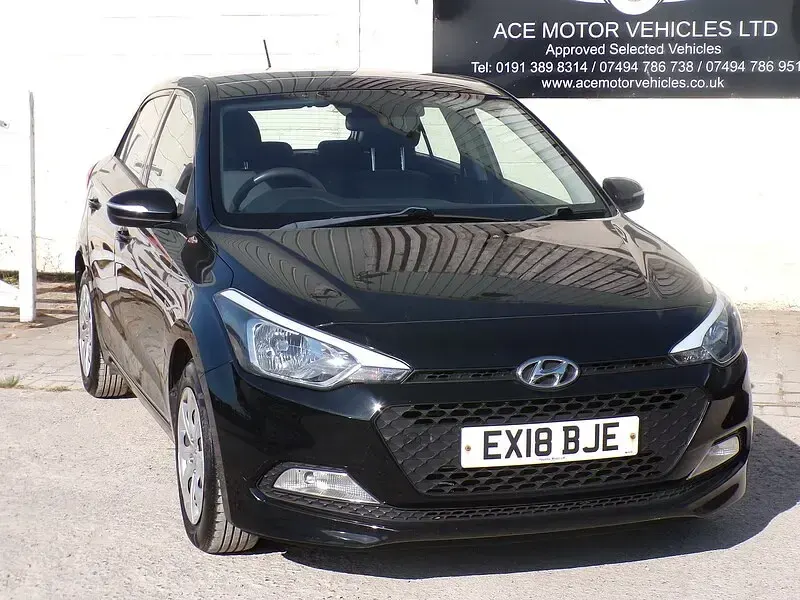 Used Hyundai i20 73 HP (53 kW) 2018 Black Hatchback