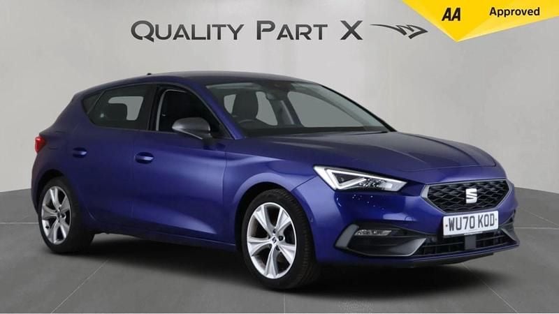Blue Used 2020 Seat Leon FR Hatchback | £13,144 (Fair price) - Image 1/4